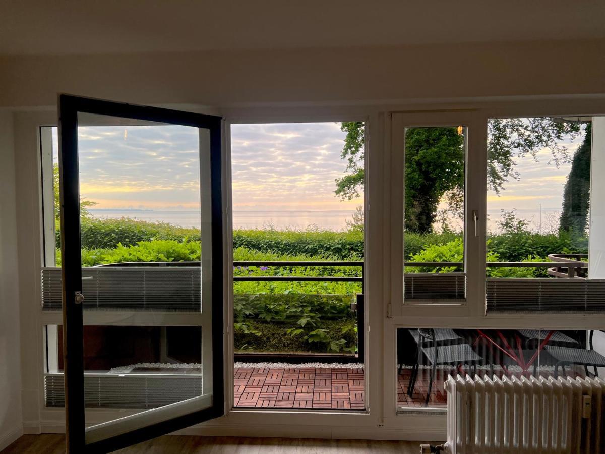Moderne 3-Zi-Wohnung Mit Meerblick Direkt Am Strand Scharbeutz Eksteriør billede