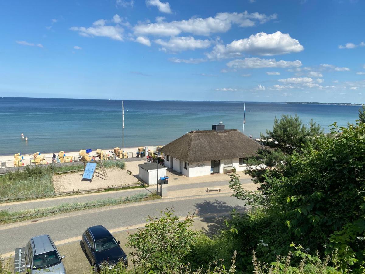 Moderne 3-Zi-Wohnung Mit Meerblick Direkt Am Strand Scharbeutz Eksteriør billede