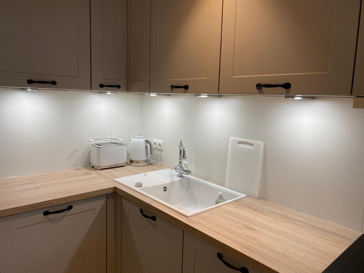 Moderne 3-Zi-Wohnung Mit Meerblick Direkt Am Strand Scharbeutz Eksteriør billede