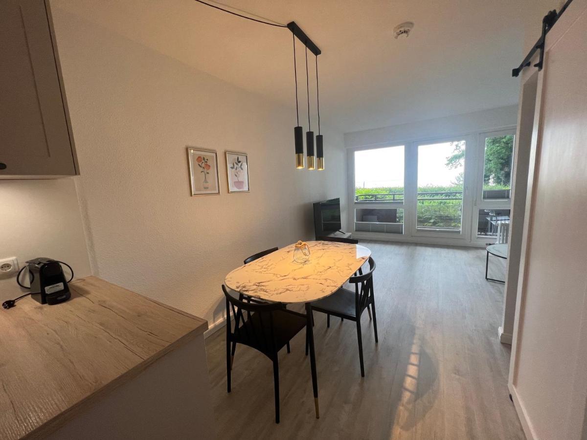 Moderne 3-Zi-Wohnung Mit Meerblick Direkt Am Strand Scharbeutz Eksteriør billede